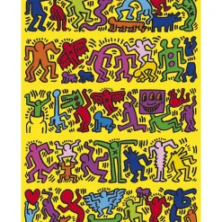 Clementoni Puzzle Novo Art Series Keith Haring 1000 Pezzi, Puzzle Adulti