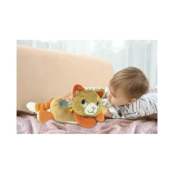 Clementoni Roby Ron Ron, Peluche Interattivo Con Vibrazione, Melodie E Suoni