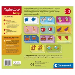 Clementoni Sapientino Baby Montessori Le Mie Prime 100 Parole