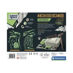 Clementoni Science & Play Lab Archeogiocando: Pteranodonte E Velociraptor, 19375