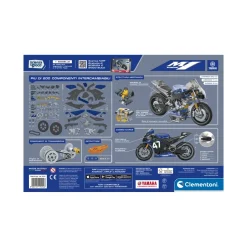 Clementoni Scienza E Gioco Build Moto Yamaha M1, Set Costruzioni