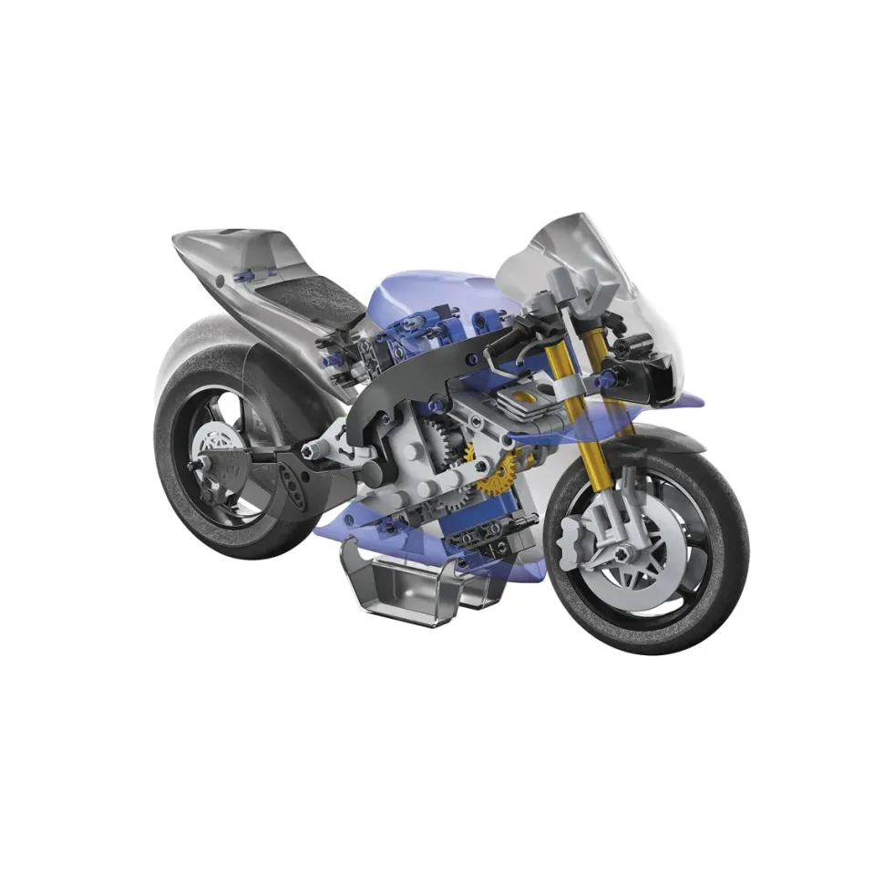 Clementoni Scienza E Gioco Build Moto Yamaha M1, Set Costruzioni