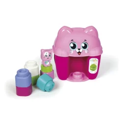 Clementoni Soft Clemmy Cat & Kitten Bucket, Mattoncini Morbidi