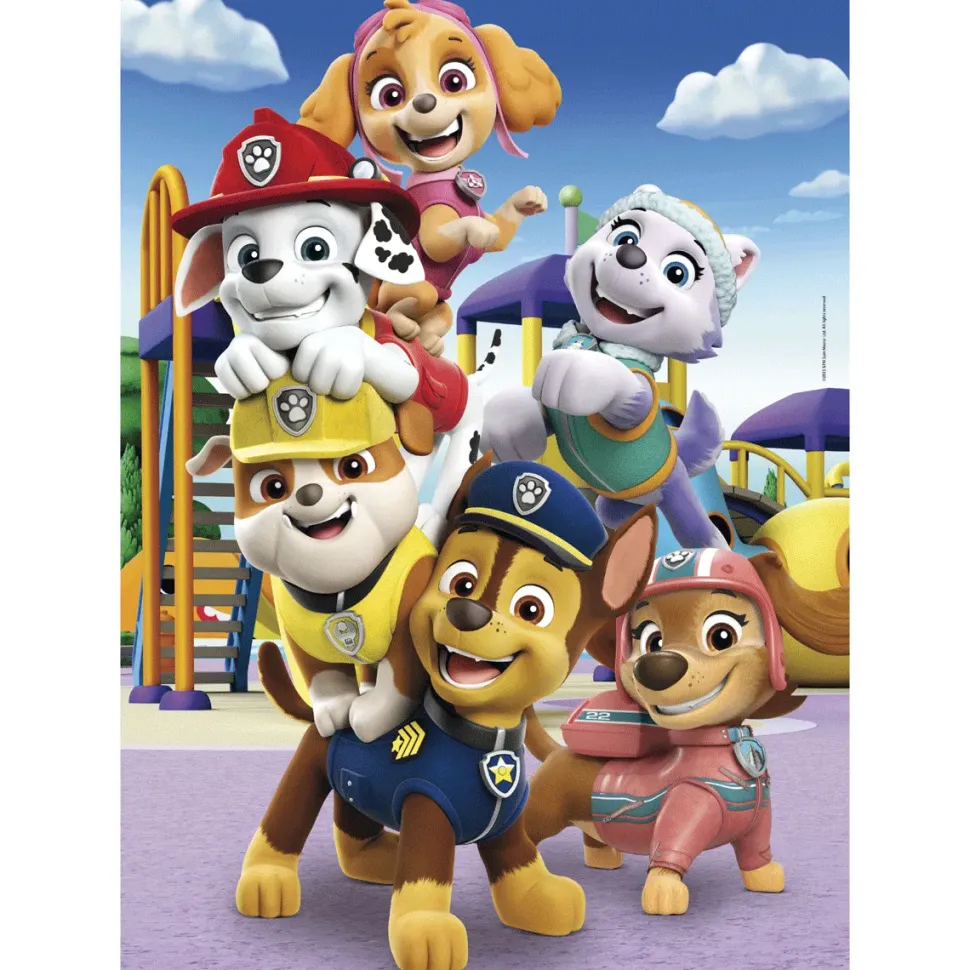 Clementoni Supercolor Puzzle Paw Patrol 104 Pezzi, Puzzle Bambini 6 Anni
