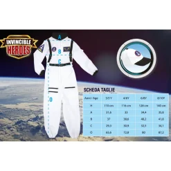 Costume Astronauta Disponibile In Diverse Taglie