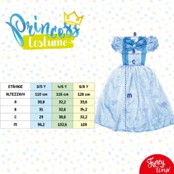 Costume Da Principessa Del Ghiaccio