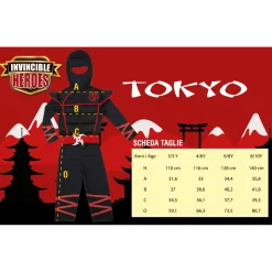 Costume Ninja Disponibile In Diverse Taglie