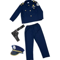 Costume Poliziotto Disponibile In Diverse Taglie