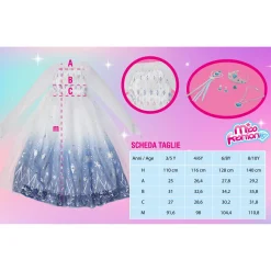 Costume Principessa Delle Nevi Disponibile In Diverse Taglie