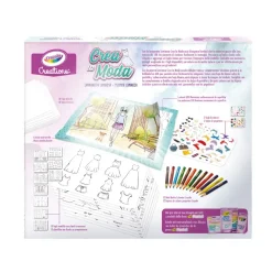 Crayola Creations Crea La Moda Lavagnetta Luminosa Con Accessori