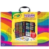 Crayola Valigetta Colori Arcobaleno Kit Creativo Con 140 Pezzi Assortiti, Eta Consigliata: 5-10 Anni