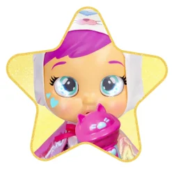 Cry Babies Stars Singing Daisy, Bambola Interattiva Con Vestito Scintillante Che Piange Lacrime Vere E Canta
