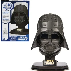 4D Build, Kit Di Modellismo 3D In Cartoncino Di Darth Vader Star Wars Da 83 Pezzi | Decorazione Da Tavolo Giocattolo Star Wars | Giocattoli Da Costruzione | Kit Di Modellismo In Cartoncino Per Adulti E Ragazzi Dai 12 Anni In Su