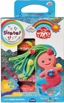 Dido' Giocacrea Fantamici Sirenet Set Creativo Con Pasta Per Giocare