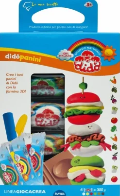 Dido' Giocacrea Le Mie Ricette Panini Set Creativo Con Pasta Per Giocare