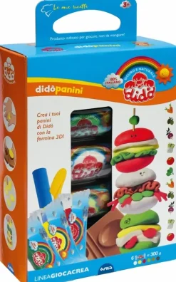 Dido' Giocacrea Le Mie Ricette Panini Set Creativo Con Pasta Per Giocare