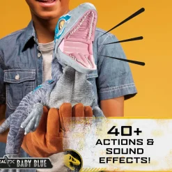 Dinosauro Animato Baby Blue Real Fx Wow! Stuff