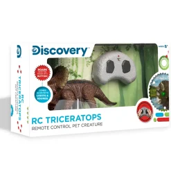 Dinosauro Triceratopo Radiocomandato Con Suoni Realistici