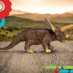 Dinosauro Triceratopo Radiocomandato Con Suoni Realistici