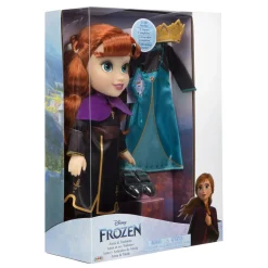 Disney Frozen Bambola Da 38 Cm Di Anna Con Accessori
