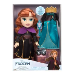 Disney Frozen Bambola Da 38 Cm Di Anna Con Accessori