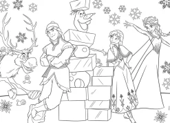 Disney Puzzle Df Maxi Floor 35 Frozen
