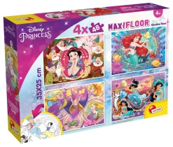 Disney Puzzle Maxifloor 4 X 48 Princess