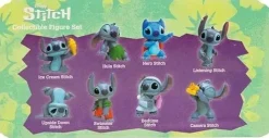 Disney Stitch Set 8 Mini Personaggi Collezionabili
