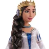 Disney Wish Regina Amaya Di Rosas, Bambola Snodata Con Abito Regale, Corona E Accessori