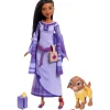 Disney Wish Set Avventure, Con Bambola Asha Di Rosas, Cucciolo Valentino, Star E Accessori