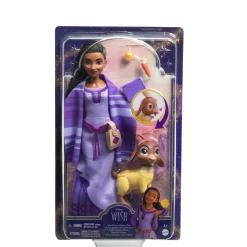 Disney Wish Set Avventure, Con Bambola Asha Di Rosas, Cucciolo Valentino, Star E Accessori