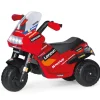 Divertimento In Pole Position Con La Moto Elettrica Ducati Con Luci E Suoni Peg Perego