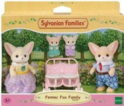 Famiglia Volpe Fennec Personaggi E Playset Del Meraviglioso Mondo Sylvanian Families