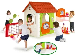 Feber Casual 6 Activities House, Casetta Con 6 Attivita In 1, Per Bambini Dai 3 Anni