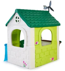 Feber Green House, Casetta Gioco Con Un'Esperienza Di Apprendimento Divertente Per I Bambini Dai 2 Anni