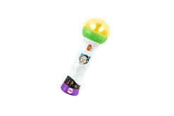 Fisher Price Microfono Baby Rock, Giocattolo Per Imparare Cantando Con 2 Modalita Di Gioco, Bambini 18 + Mesi, Multicolore