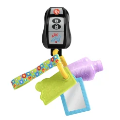 Fisher-Price Chiavi Gioca E Vai, Giocattolo Musicale Con Dentaruolo E Specchio