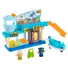 Fisher-Price Little People Avventure In Aeroporto, Playset Con Nastro Trasportatore Dei Bagagli, Include 1 Aereo, 2 Personaggi E Bagagli