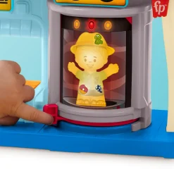 Fisher-Price Little People Avventure In Aeroporto, Playset Con Nastro Trasportatore Dei Bagagli, Include 1 Aereo, 2 Personaggi E Bagagli