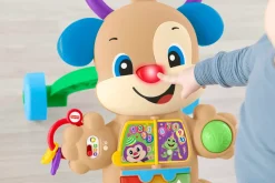 Fisher-Price Ridi & Impara Cagnolino Primi Passi Edizione Multilingue, Giocattolo Musicale Per Camminare; Per Neonati E Bambini Piccoli Da 6 A 36 Mesi