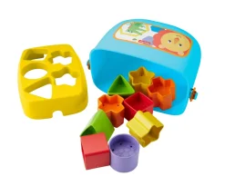 Fisher-Price, Secchiello Con Cercaforme, 10 Blocchi Assortiti, Bambini 6 Mesi+