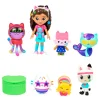 Gabby'S Dollhouse, Set Di Personaggi A Tema Festa Da Ballo Con Bambola Di Gabby, 6 Gatti Giocattolo E Accessori, Per Bambini Dai 3 Anni In Su.