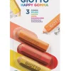Giotto Happy Gomma Confezione 3 Gomme A Forma Di Matita Giotto