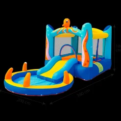 Gonfiabile Con Piscina Octopus