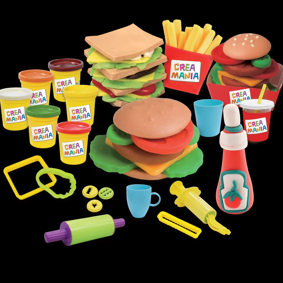 Hamburger Set Pasta Da Modellare