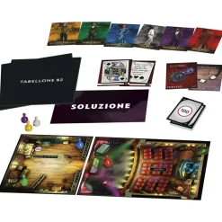 Hasbro Gaming Cluedo Escape Il Club Dell'Illusionista, Gioco Di Mistero In Versione Escape Room