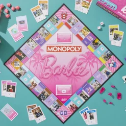 Hasbro Gaming Monopoly Barbie, Gioco Da Tavolo, Giochi Per Famiglie Per 2-6 Giocatori, Dagli 8 Anni In Su