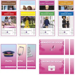Hasbro Gaming Monopoly Barbie, Gioco Da Tavolo, Giochi Per Famiglie Per 2-6 Giocatori, Dagli 8 Anni In Su
