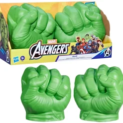 Hasbro Marvel Avengers, Pugni Di Hulk Verdi, Super Pungi Gamma, Giocattolo Per Roleplay