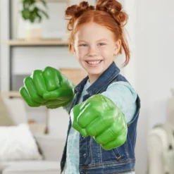 Hasbro Marvel Avengers, Pugni Di Hulk Verdi, Super Pungi Gamma, Giocattolo Per Roleplay